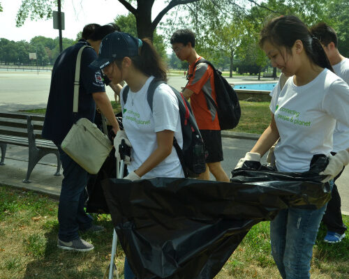 Greenhearts Help Clean Up Queens, NY!