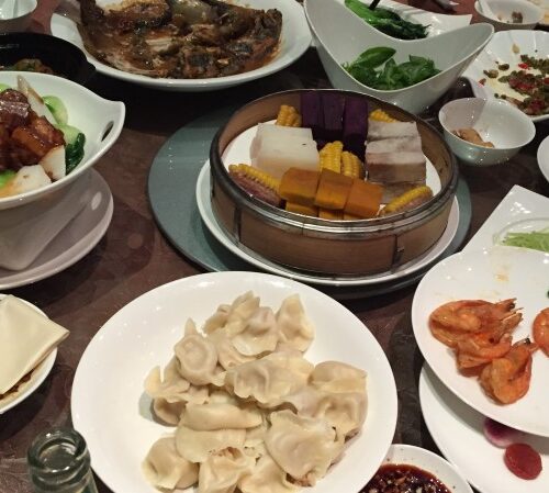 CCI Greenheart volunteers learn dumpling-making at nursing home in China