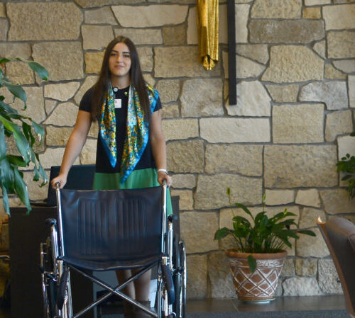 Passion into action: Student finds volunteer opportunity at hospital