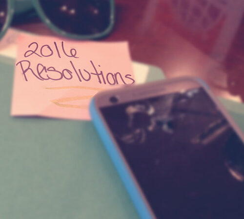 New Year’s Resolutions 2016