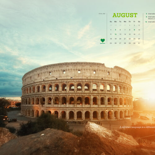 Hello, August!