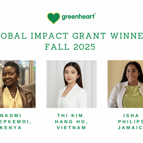 Announcing Greenheart’s Fall 2025 Global Impact Grant Winners 
